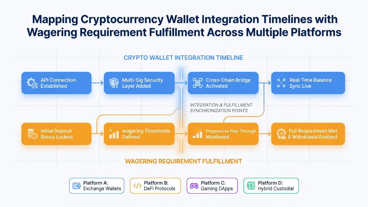 Mobile app interface showing cryptocurrency wallet connected to wagering progress tracker across different state maps
